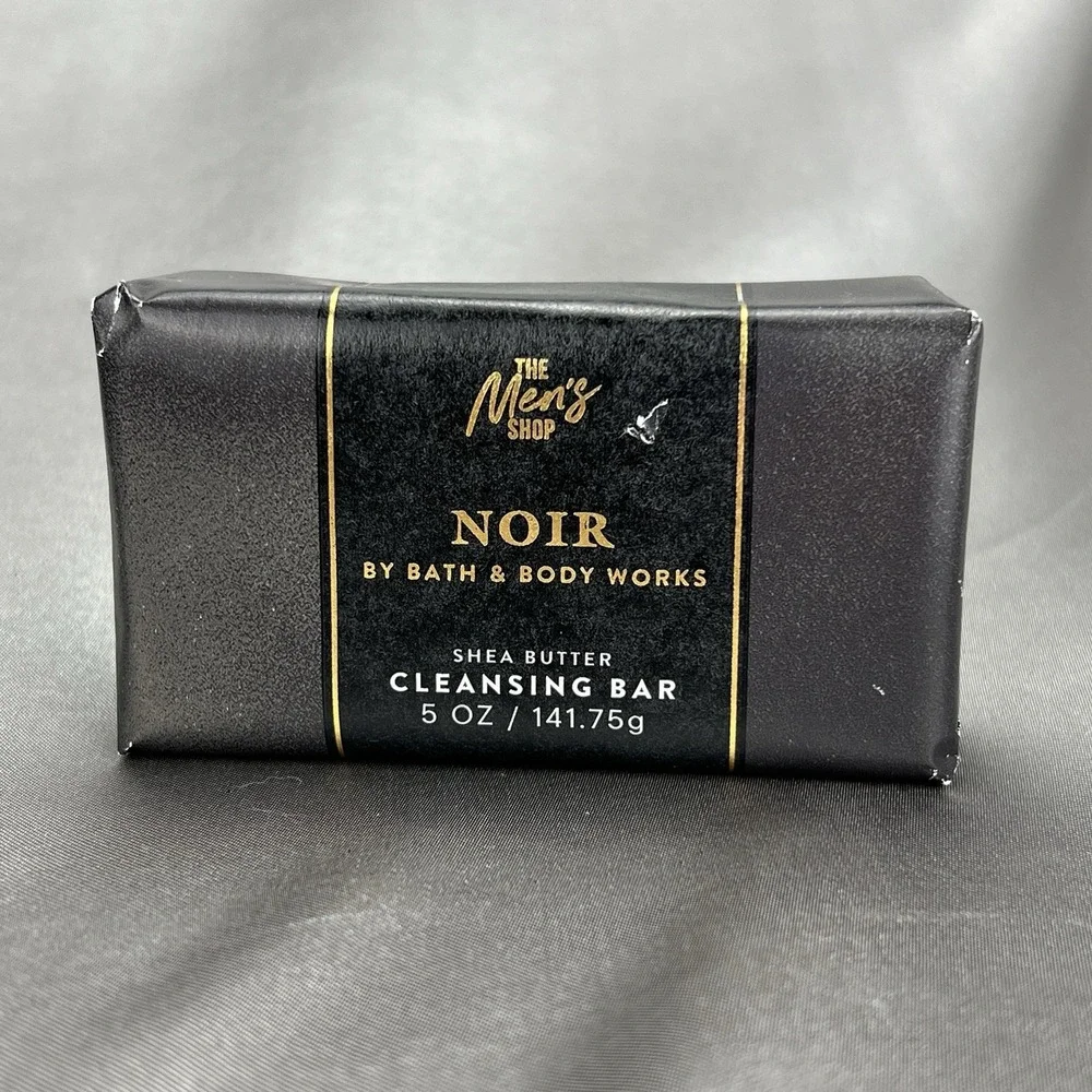 3Pc Mens Gift Set Bath & Body Works NOIR - Cologne, Cream, & Soap Bar Holiday 25